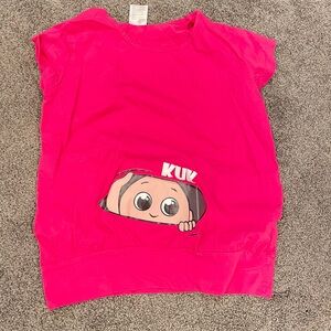 Maternity Tee with baby girl